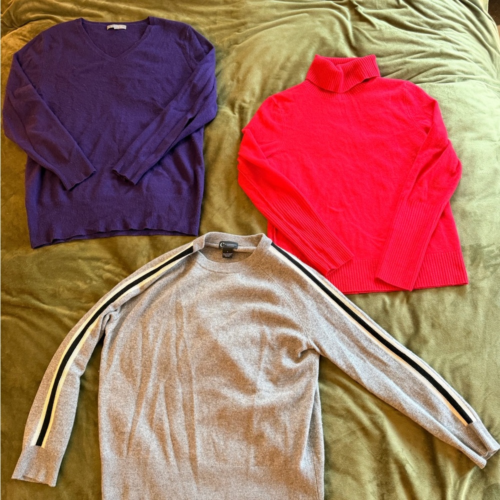 Cashmere Sweater Bundle size L